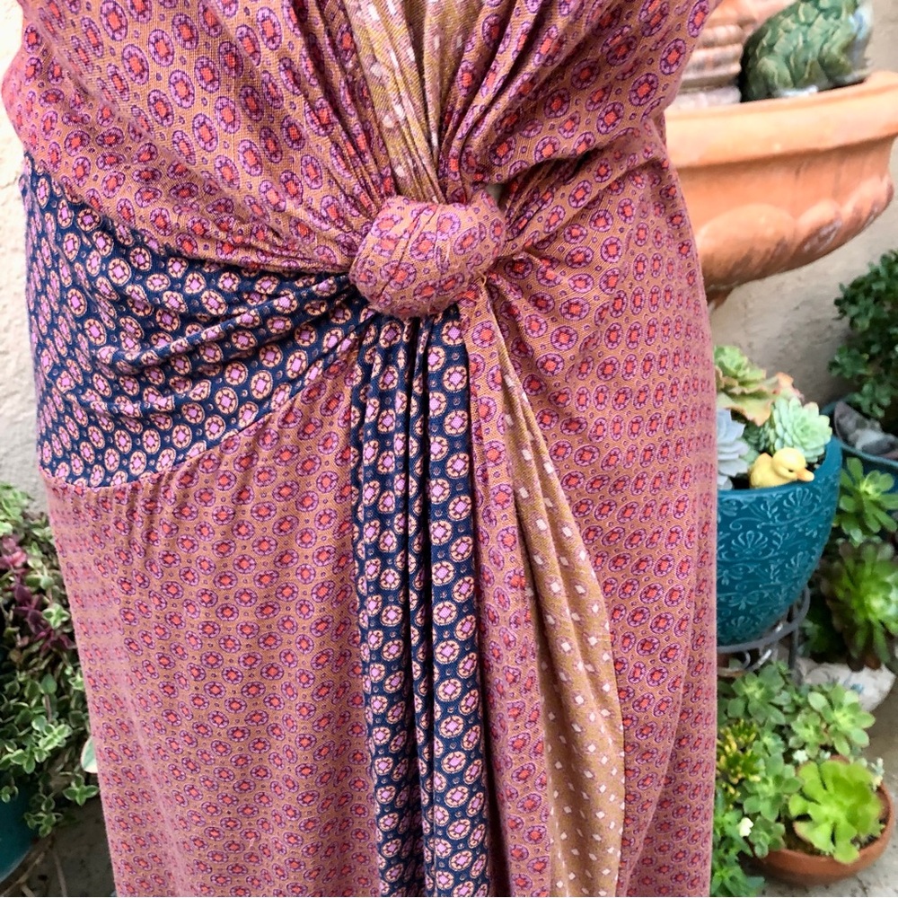 Free People New Romantics BOHO Saville Row Cottagecore Midi Dress Size 2 - Picture 11 of 16